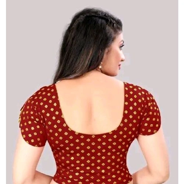New Fancy With Trading Blouse For Women - Maroon