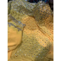 EXCLUSIVE WOMENS GARARA SUITS New Fancy Garara Georgette 9mm Heavy sequence Work Wear Suit Like Party Wear Garara suit 