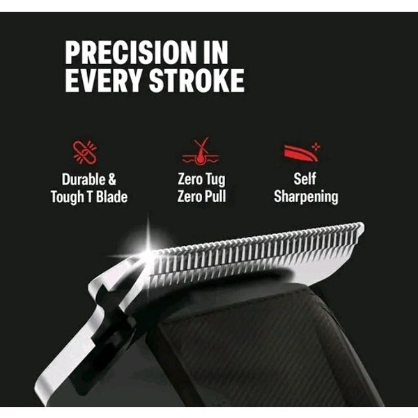 PRO Beard Trimmer For Men, 45 Min Running timer with C-Type Charging Cable