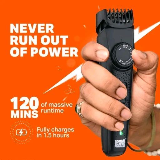 Power Styler Trimmer Men, 2X Fast Charging, 2 Yr Warranty, 80Min