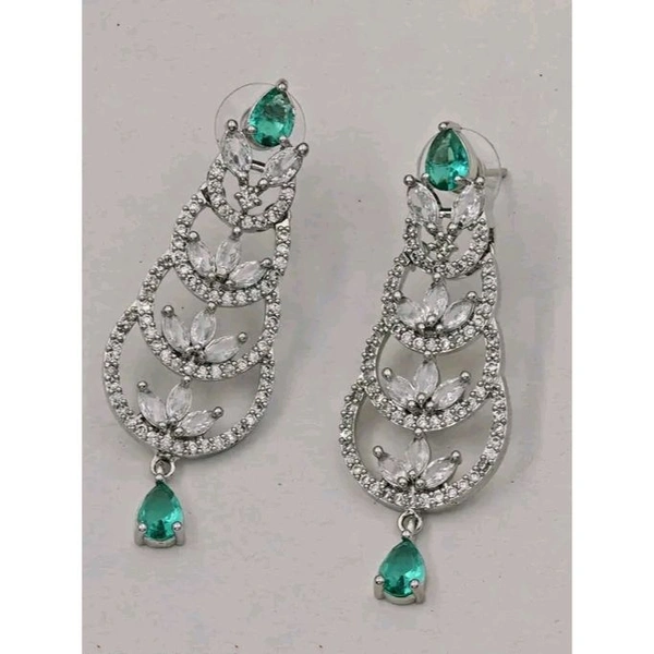 THEREE LAYER AD CHANDBALI EARRINGS