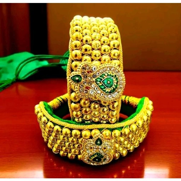 Wedding Pochi Jewellery Set For Women & Girls ( Pack Of 2 )
