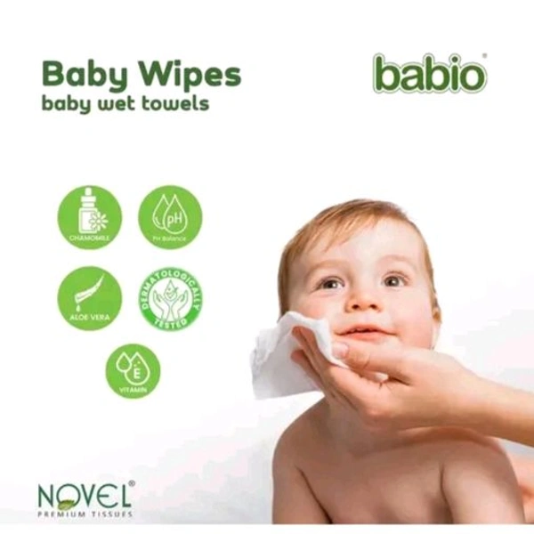 Baby Wipes 72 Sheets pack of 4/with Lid