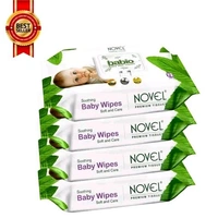 Baby Wipes 72 Sheets pack of 4/with Lid
