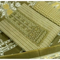 Cotton Embroidered Unstitched Dress Material