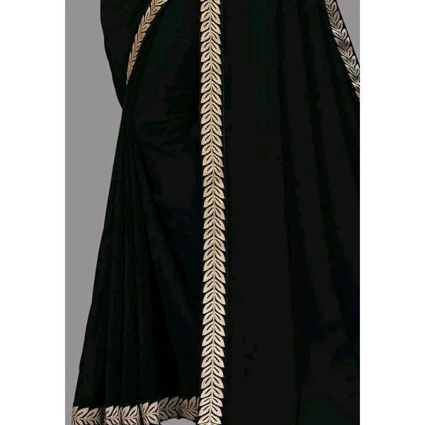 Solid/Plain Daily Wear Georgette Saree