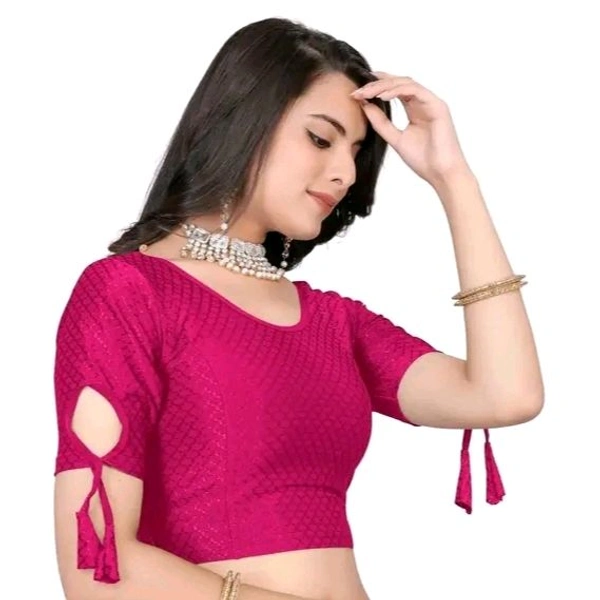 Readymade Stretchable Designer Blouse - 38