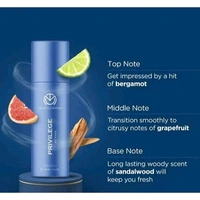 The Man Company Privilege Active & Legend Deodorant for Men - 2 X 150ml | Long-Lasting Deo Perfume Body Spray