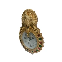 Shree Ganesh Wall clock golden 
