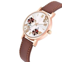 Designers Dial Leathers Strap Analog Wrist Watches for Couple Watch