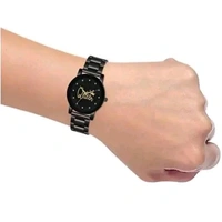 Deasingner King Queen Metal Couple Combo WAtch For Boy & Girls Couple Watches Analog Watch - For Boys & Girls