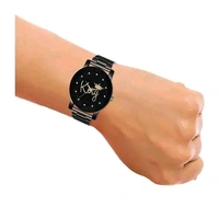 Deasingner King Queen Metal Couple Combo WAtch For Boy & Girls Couple Watches Analog Watch - For Boys & Girls