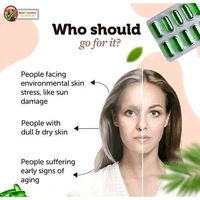 Vitamin E Oil FOR Face Hair Pimple Glowing Skin Nail Care (50 caps)