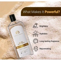 The Man Company BLANC Shower Gel, Refreshing Citrus Scent - 200ml | Tan Removal and Nourishing Body Wash