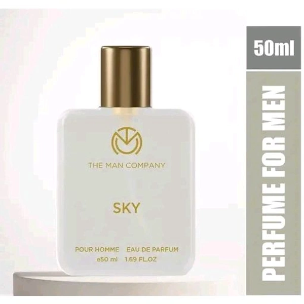 The Man Company SKY Perfume for Men - 50ml | Premium Long-Lasting Deo Perfume Body Spray