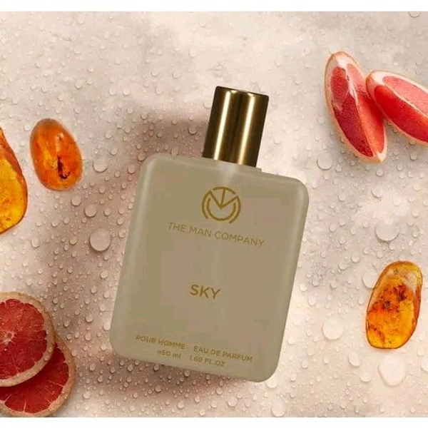 The Man Company SKY Perfume for Men - 50ml | Premium Long-Lasting Deo Perfume Body Spray