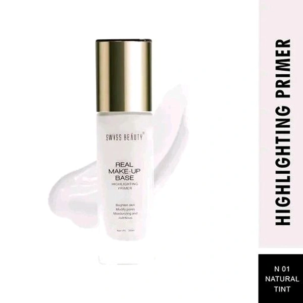 Real Make-Up Base Highlighting Primer - 01 Natural Tint