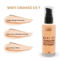 Matte Liquid Makeup Foundation with Pump For All Skin Types, Skin Light Foundation (50gm, Pack of 1)