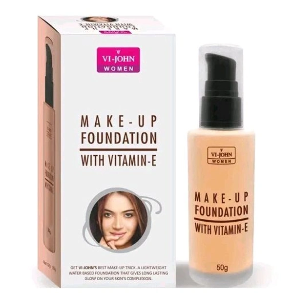 Matte Liquid Makeup Foundation with Pump For All Skin Types, Skin Light Foundation (50gm, Pack of 1)