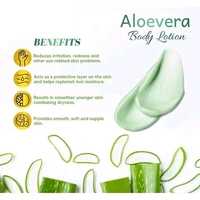 VEDIKESH Aloevera Body Lotion and Almond Honey body lotion Combo - 2x200 ml