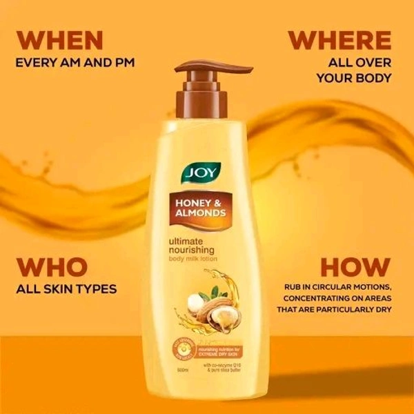 Joy Honey Almonds Ultimate Body Lotion 600ml