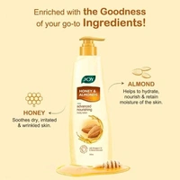 Joy Honey & Almonds Advanced Nourishing Body Lotion, Normal to Dry skin (500 ml)