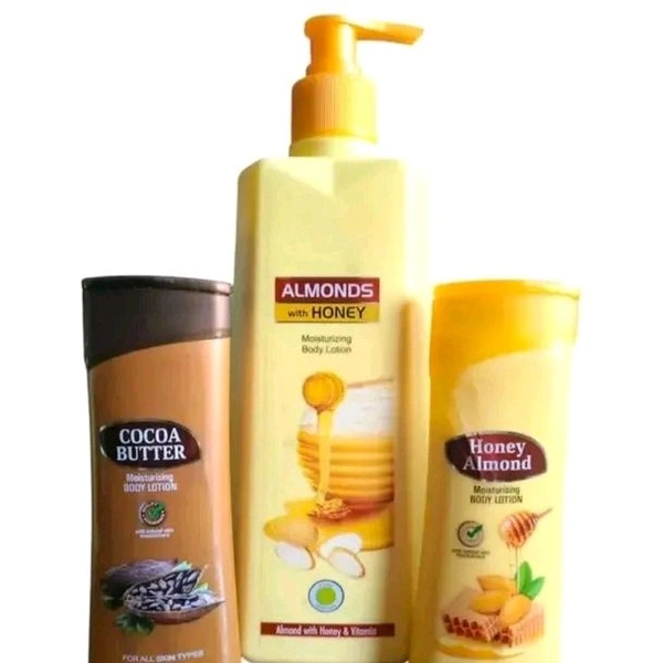  500 ml Almond Bodyy lotion with Cocoa butter+almond 100 ml