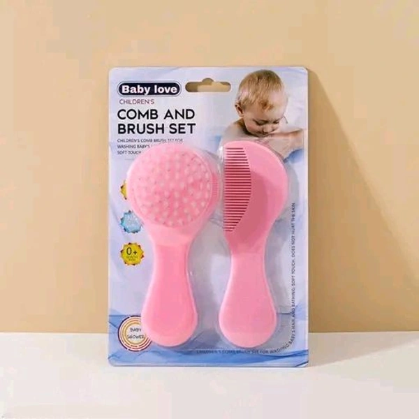 New baby hair comb and brush set