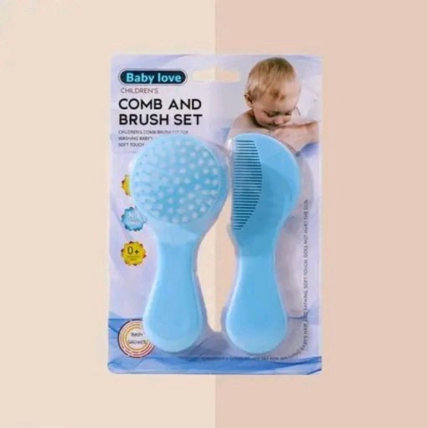 New baby hair comb and brush set