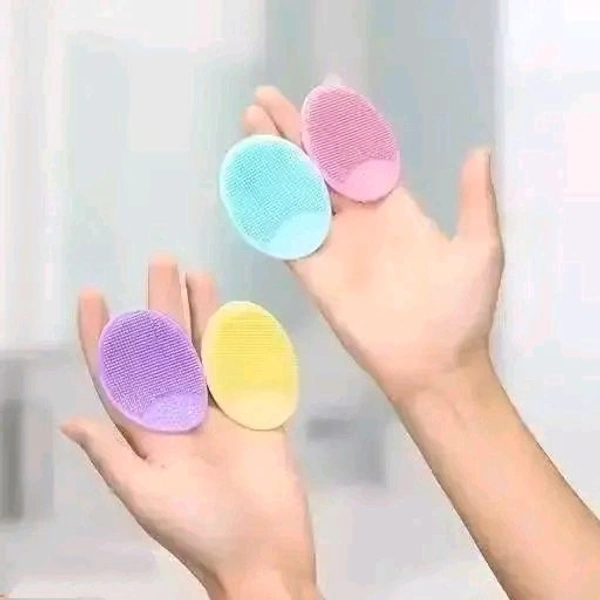 Scalp Massager Shampoo Brush, Soft Silicone Baby Hair Brush Scalp Scrubber for Baby Bath, Hair Care,2pcs