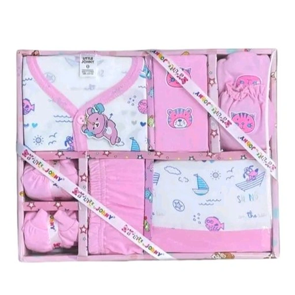 New born baby gift combo pack ARSA New born baby gift set Baby gift set || Clothing Hamper Baby Gift Set for Newborn 0-3 Months | Unisex Gift Set for Baby Boy & Baby Girl | Skin-friendly Baby Clothes, Chemical-free Dyes