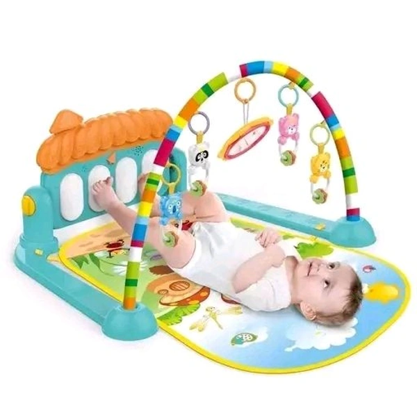 khilaunewala Baby Activity Play Mat & Overhead Rattle Toys (0-12 Months)