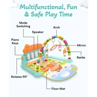 khilaunewala Baby Activity Play Mat & Overhead Rattle Toys (0-12 Months)