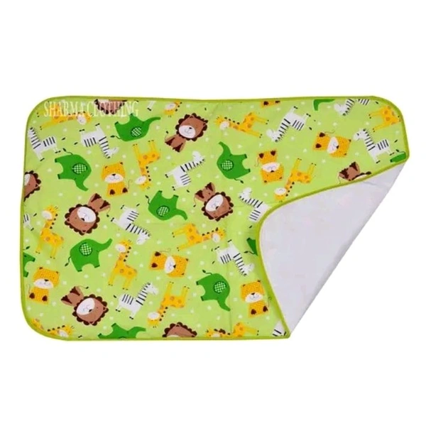 Online Traders 3pcs Waterproof Baby Bed Protector /Reusable mat/ Waterproof Baby Dry Sheet/ Baby Mats/ Baby Sleeping Mat and Massage Sheet for New Born Baby (Small Size Combo- 50cm X 70cm)