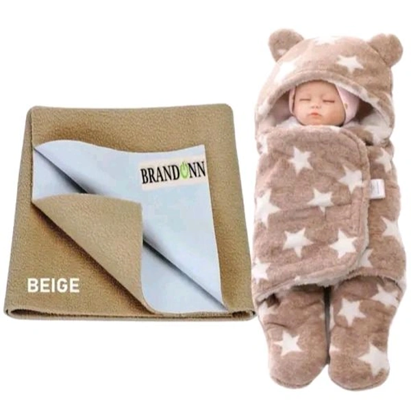 First Kick New Born Baby Gift Set Combo Pack for Baby Boys and Baby Girls Pack of 2 Pcs - 0-1 Year