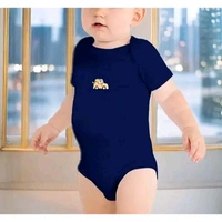 VParents bodice Half Sleeves Baby Romper Body Suits Jump Suit for Boys and Girls Set of 3   - 3-6 Month