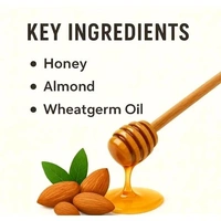 Honey & Almond Moisturizing Body Lotion – 500 ml | Deep Hydration with Wheatgerm Oil & Natural Sunscreen