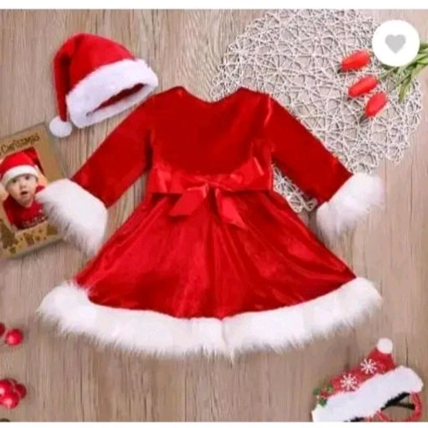 NEW DRESSES FOR GIRLS - Red, 2-3 Year