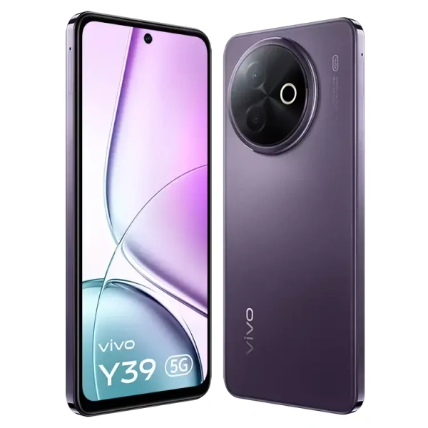 Vivo Y39 5G  - (8+256GB), Lotus Purple