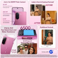vivo V60e (Elite Purple, 128 GB)  (8 GB RAM) - (8+128G), Elite Purple