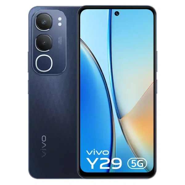 vivo Y29 5G (Diamond Black, 128 GB)  (4 GB RAM) - (4+128GB), Diamond Black