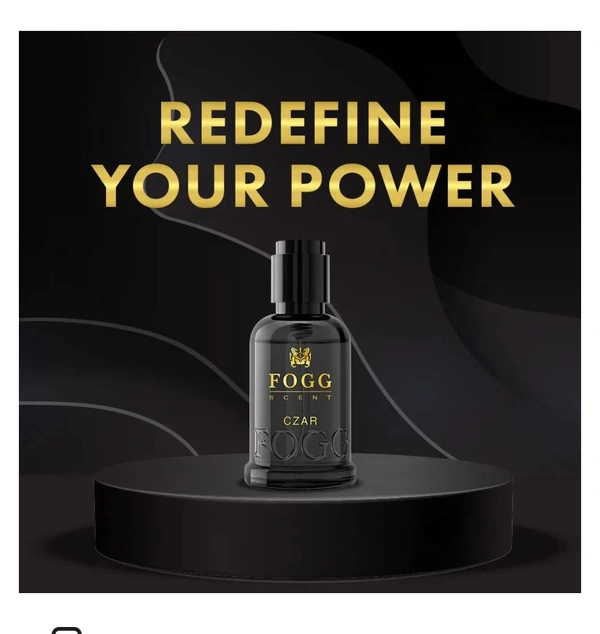Fogg Scent Czar Perfume for Men, Long-Lasting, Fresh & Powerful Fragrance, Eau De Parfum,