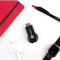 Anycast Wireless WiFi 1080P HDMI Display TV Dongle Receiver Black - Black