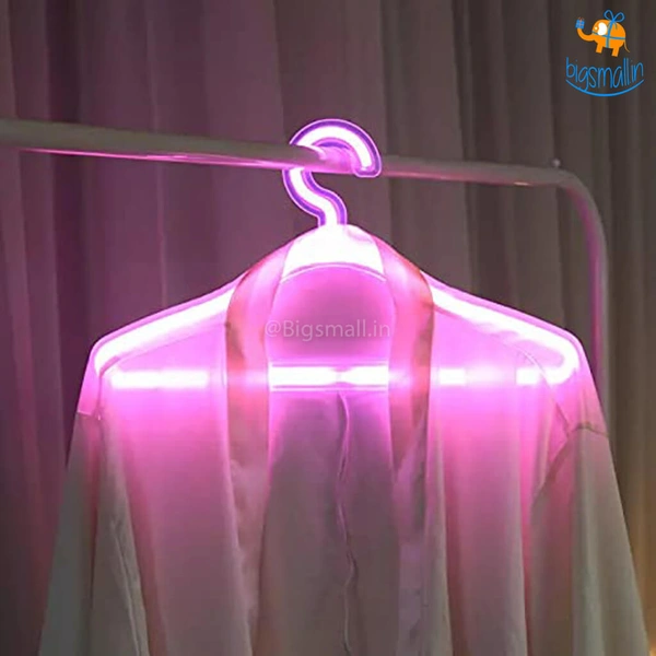 Clothes Hanger LED Neon Lamp