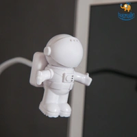 Astronaut USB Night Light - White