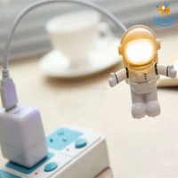 Astronaut USB Night Light - White