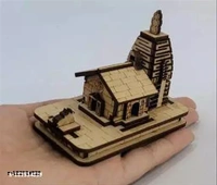 3D MODEL OF KEDARNATH TEMPLE With Double side tap , Small size (LBH: 5cm/9cm/8cm ) FROM HARIDWAR
