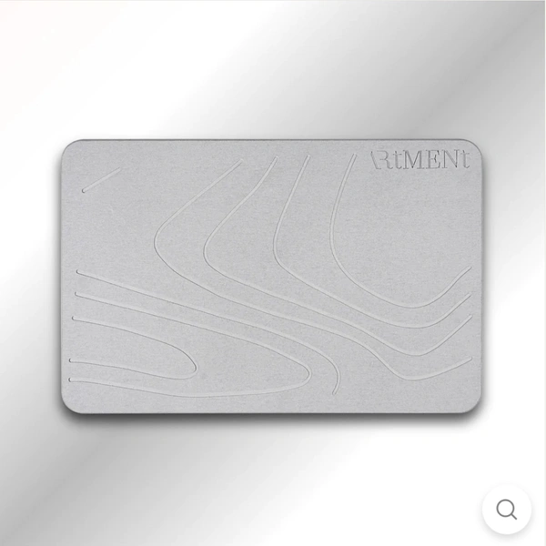 TerraDry Stone PCENF5384 Bath Mat - Non-Slip Super Absorbent Diatomaceous