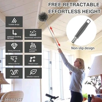 Microfiber PCENF5407 Feather Duster 4PCS - Extendable & Bendable Dusters with Long Extension Pole, Washable Lightweight Dusters for Cleaning Ceiling Fan, High Ceiling (3 in 1 Duster)Name: Microfiber Feather Duster 4PCS - Extendable & Bendable Dusters with Long Extension Pole, Washable Lightweight Dusters for Cleaning Ceiling Fan, High Ceiling (3 in 1 Duster)Brush Material