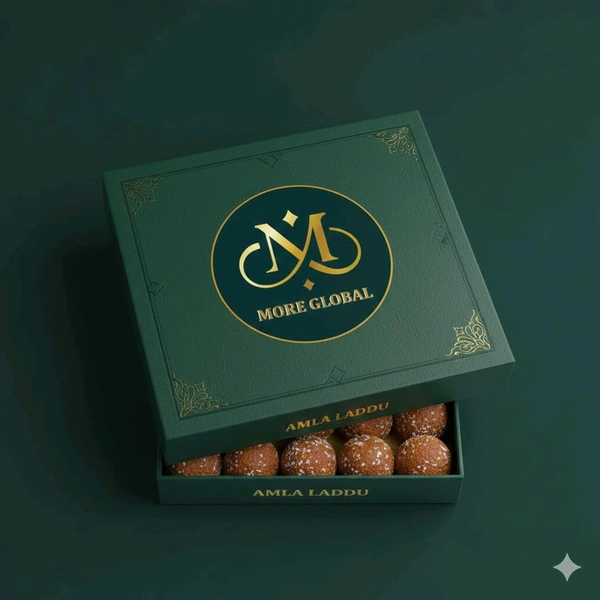 More Global Amla Laddu - Sugar, 500